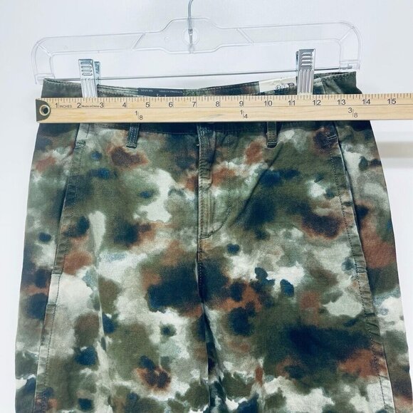 Levi’s Baggy Pants Sz 23x30 Women’s Cargo A Mid Rise Straight Leng Green New - Picture 7 of 15